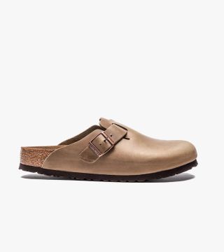BOSTON SOFT FOOTBED NATURAL LEATHER OILED