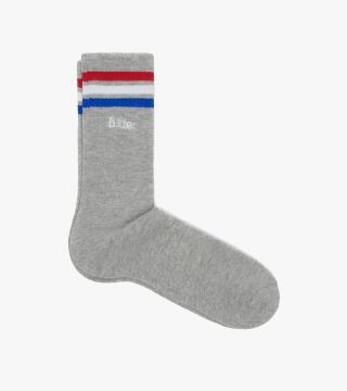 BUTTER STRIPE SOCKS GREY ZEĶES