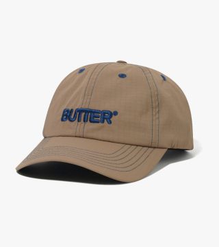 NYLON ROUNDED LOGO 6 PANEL CAP