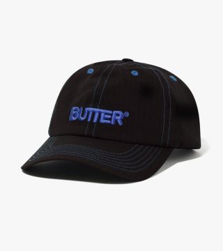 NYLON ROUNDED LOGO 6 PANEL CAP