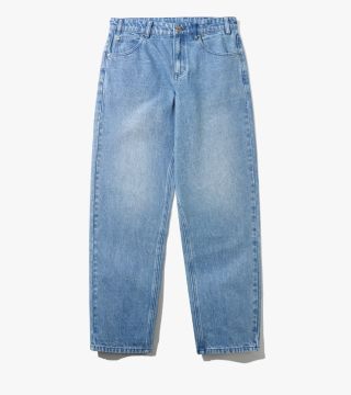 STRAIGHT LEG DENIM JEANS