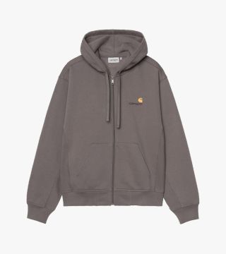 HOODED AMERICAN SCRIPT JACKET