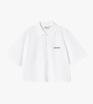 W´ S/S CARHARTT SCRIPT POLO TS