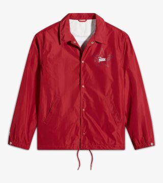 PATTA COACHES JACKET GARNET