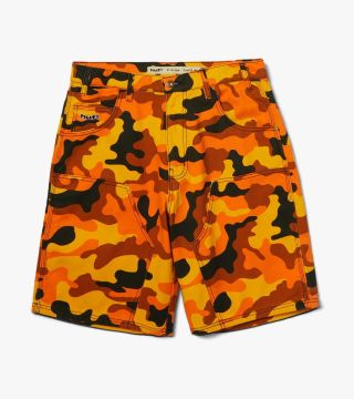 HUF KINDA LOOSE DOUBLE KNEE CAMO SHORT