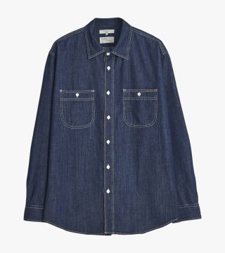 JULIAN DENIM SHIRT RINSED