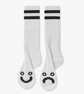 RIB SOCKS | LONG | HAPPY SAD